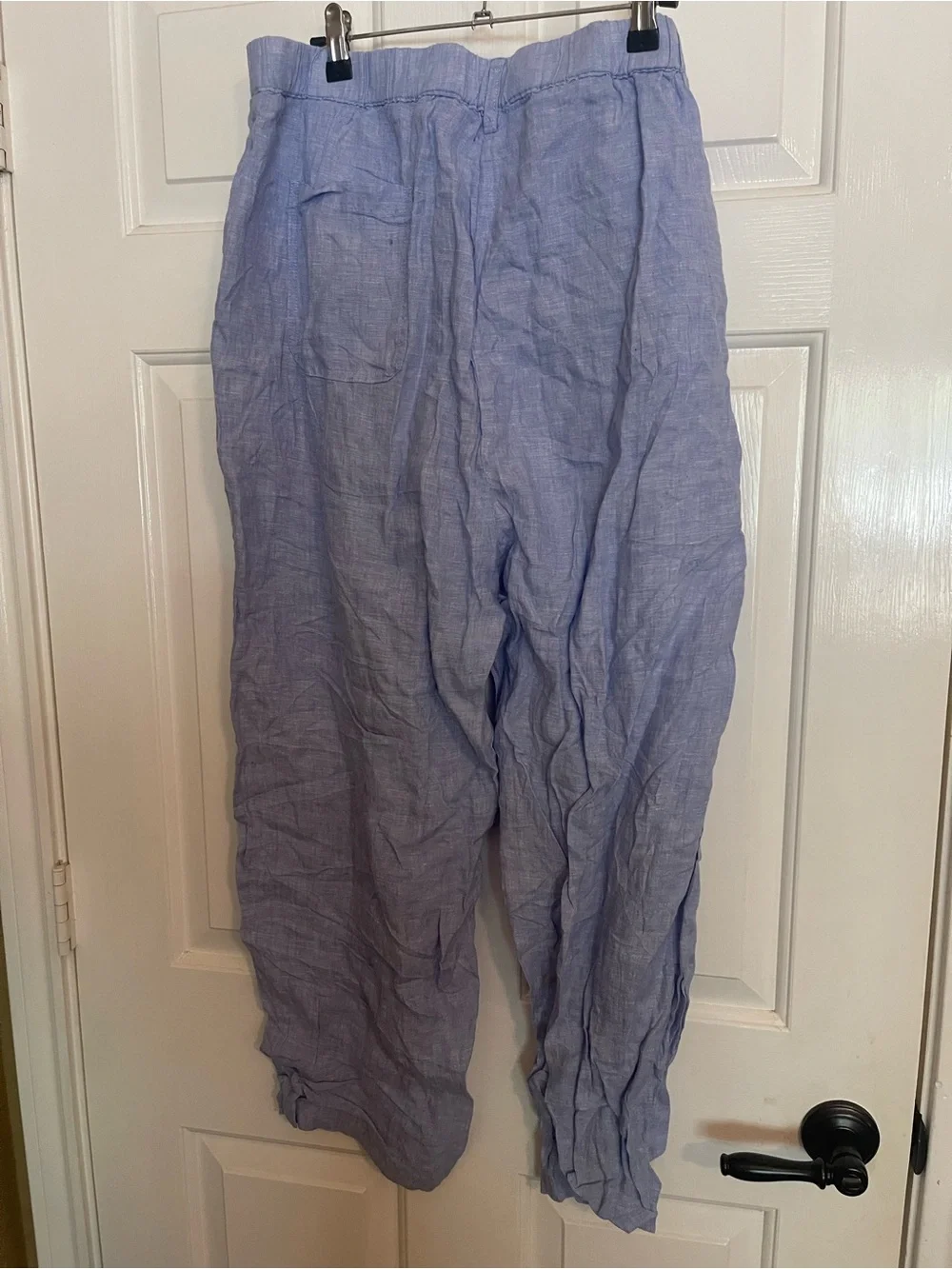 Quince Light Blue Women’s Linen Pants